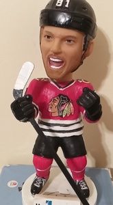 Hossa autographed bobblehead